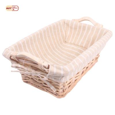 China Wholesale New Design Fruit Display Gift Basket Storage Stored Wicker Basket for sale