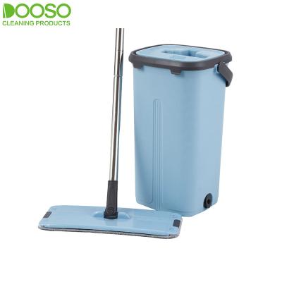 China Squeeze New Sustainable Floor Mop And Bucket Cleaning Set For Kitchen Bedroom Cleaning for sale