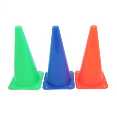 China PE PARAGON FITNESS 12 Inch PE Sports Agility Disc Football Training Soccer Cones for sale