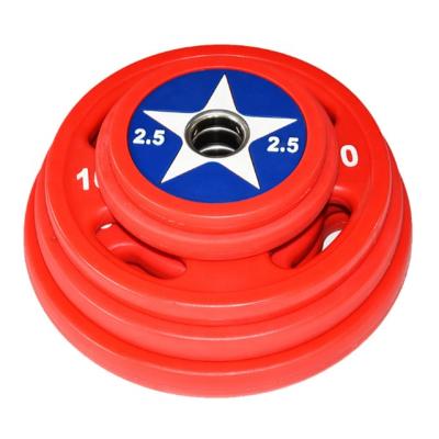 China Commercial PU Urethane Weightlifting FITNESS PARAGON Use Bumper Plates for sale