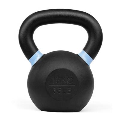 China Commercial Use PARAGON FITNESS Powder Coated Cast Iron Competition Kettlebell for sale