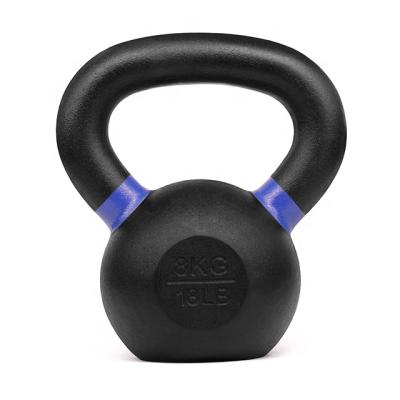 China PARAGON Commercial Custom Use FITNESS Powder Coated Cast Iron Kettlebell for sale