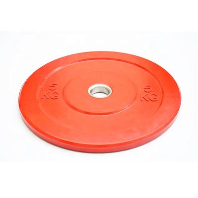 China Commercial Use PARAGON FITNESS Gym Weightlifting Bumper Plates Rubber Plates for Weightlifting Weight Rubber Plate for sale