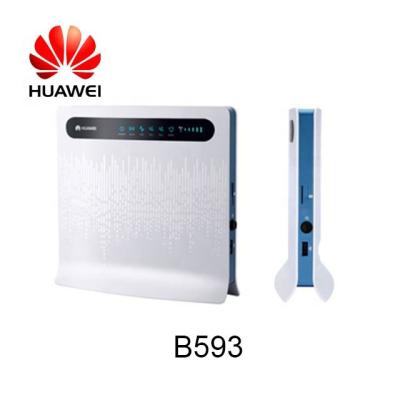 China NO Unlocked For Huawei 4G LTE WiFi Router B593 LTE CPE Router With RJ11 Port With SIM Card Slot With 2 Phone Port Industrial Router for sale