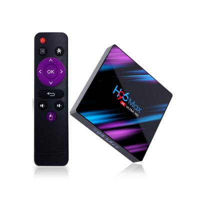 China New H96 3318 Rockchip Rk3318 Quad Core Ram 4Gb Dual Wifi Uhd Q Max H96 OS Android 9.0 TV Box Max 64Gb ROM for sale