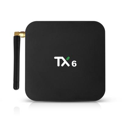 China Wholesale Allwinner H6 TX6 4K TV Box Support 3D Android TV Box 4gb RAM 64gb ROM Android 9.0 TV Box for sale