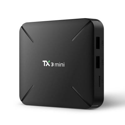 China Smart Android TV Box TX3 Mini 2gb 16gb S905W Quad Core Android 8.1 TV Box Android TV Better Than X96 Mini Set Top Box for sale