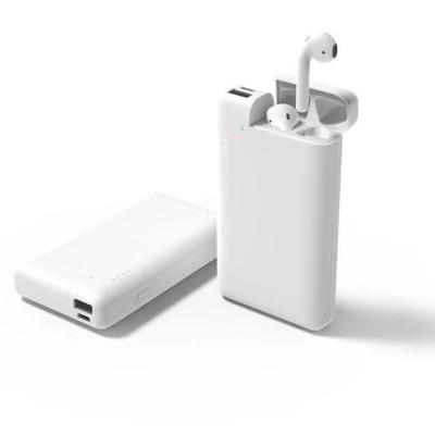 China Power for Airpods power banks 2 in 1 5V 3A 10000mah mobile charger for cellphones and airpod 10000mah power bank for sale