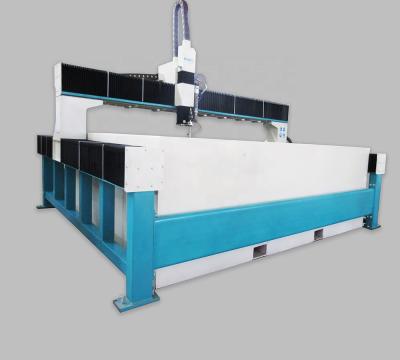 China Long Life High Pressure 5 Axis Water Jet Cutter For Stone Steel Marble for sale