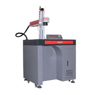 China Air-cooled Desktop 50W Gray and Red Fiber Laser Marking Machine for Metal on China Discount for sale