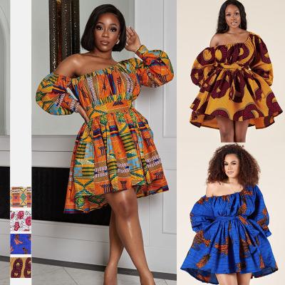 China African fashionable chic long sleeve dress african frica dress women dress for sale