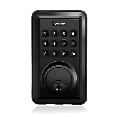 China High Security Digital Keypad Password Door Lock Durable Wifi App Door Lock Deadbolt Mortise Cylinder Smart Smart Door Lock Tuya for sale