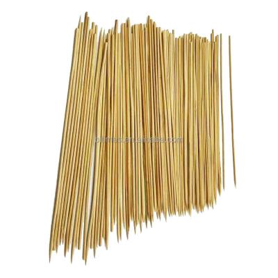 China Sustainable Strong Food Grade Bamboo Skewers For Barbecue for sale