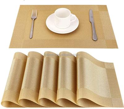 China Stain Free PVC Party Dinner Picnic Table Place Mat Sustainable for sale