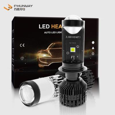 China Aluminum Alloy New Design Super Bright Projector Motorcycle Led Headlight Projector Light For Motorcycle Truck With Fan for sale