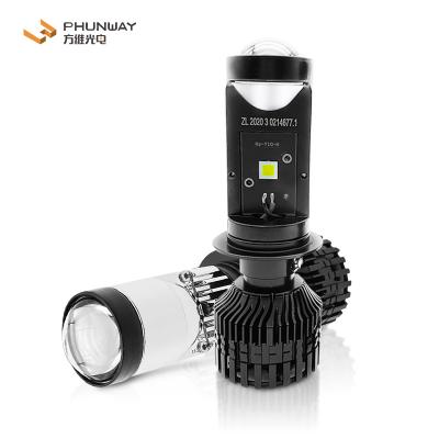 China Aluminum Alloy New Design Super Bright Projector Motorcycle Led Headlight Projector Light For Motorcycle Truck With Fan for sale