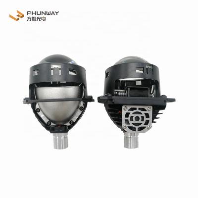 China Upgrade Customized 6000K Performance Led Projector Car Headlight 45W Lens For Headlamp For Universal Cars H7 Mini for sale