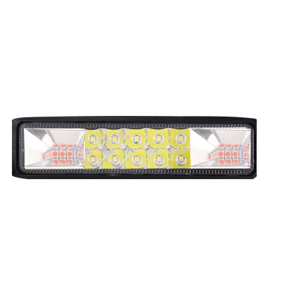 China Lightweight Aluminum Led Work 8000lm 48watt 48w Led Work Light Bar 4inch 48w Offroad For Offroad Car for sale