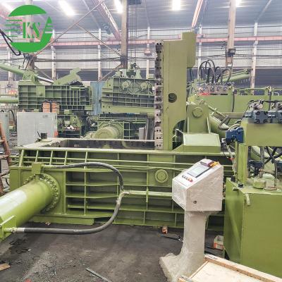 China Horizontal Scrap Steel Compactor Keshang Scrap Metal Baler Machine for sale