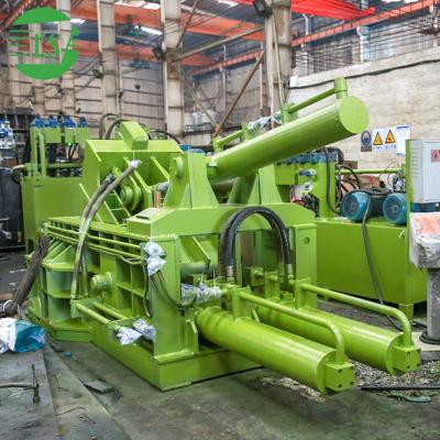 China Hydraulic scrap metal briquetting press lronBaler machine for car Keshang Y81-160T Hydraulic scrap metal briquetting press lronBaler machine for car for sale