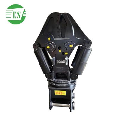 China Scrap Equipment Guangdong Keshang Excavator Demolition Shear Concrete Crusher Shear Hydraulic Metal Waste Shear For Sale for sale