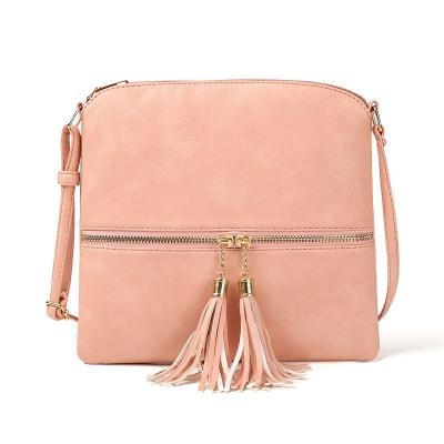 China PU Best-Selling Cross - Body Tassels Lightweight Purses and Handbags for sale