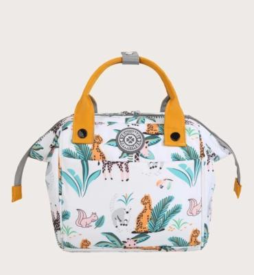 China Fashion Cartoon Success Multi-function Diaper Travel Mommy Diaper Bag Waterproof Graphic Functional Backpack Diaper Bag for sale