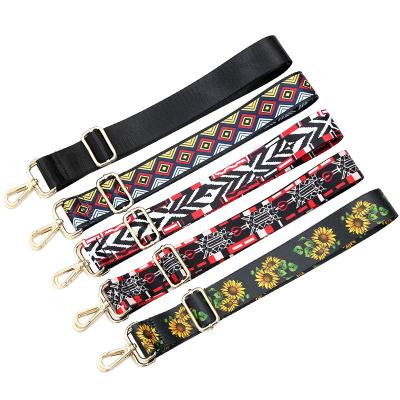 China Fabric Handbag Custom Nylon Adjust Strap Bag Strap With Snap Hook Loop Bag Ties Shoulder Cross - Adjustable Body Strap For Bag for sale