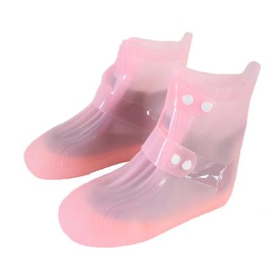 China PVC Silicone Rubber Waterproof Reusable Non-slip Protective Boot Covers Rain Snow Shoe Covers Shoe Covers Crate Shoe Cover For Rain for sale