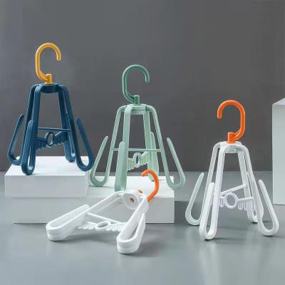 China 2020 NEW Morden 360 Degree Rotating Clothes Hanger Multifunctional Rack Design Saving Double Space Shoes Dryer for sale