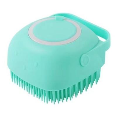 China Stocked Dog Cat Grooming Pet Cleaning Brush Massage Pet Wash Bath Pet Brush for sale