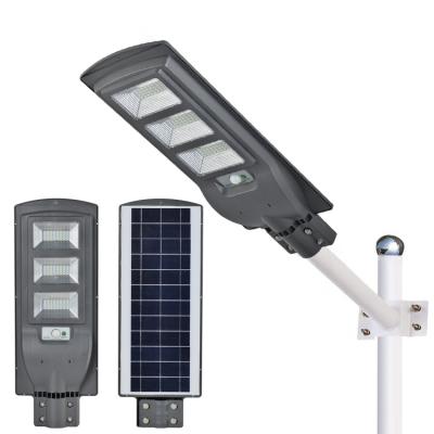 China High Quality Square ABS Street Lights Automatic Solar Street Light Motion Sensor Solar Powered Street Lights 20W 40W 60W 80W for sale