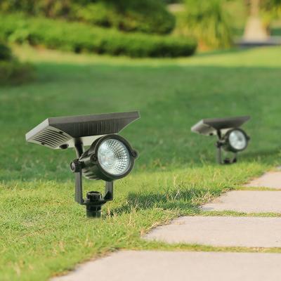 China LANDSCAPE Good Prices Lamp Modern Home Ground Landscape Lighting Outdoor RGB LED Solar Power Garden Light COB Garden Lawn Light for sale