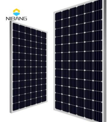 China Shingled Mono Cells overlap solar panels 350w 380w bifacial double glass PV modules for solar power plant for sale