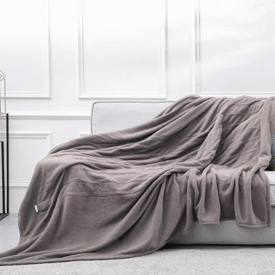 China Anti-Static EU Winter Best Selling Wholesale Heated Blanket Electric Throw Bed Electric Heated Blanket For Winter for sale