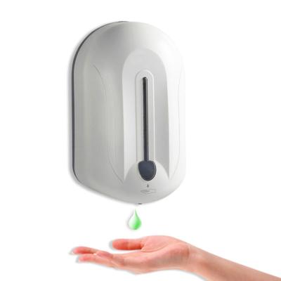 China High Quality Wall Mounted Double Soap Dispenser Hand Free Automatic Plastic Liquid Soap Dispenser For Bathroom Kitchen for sale