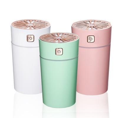 China Hotel Office Small Smart Personal Humidifier Portable Cool Mist Air Humidifier with Light for sale