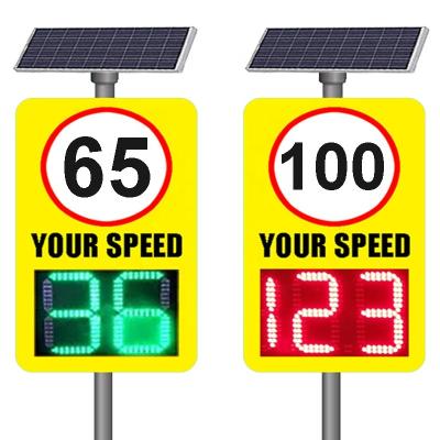 China car speed limit detector display radar speed measurement display for vehicle speed limit display 45CM*35CM for sale