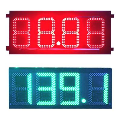 China Gas Station Led Outdoor Oil Digital Display Sign Gas Price Board for sale