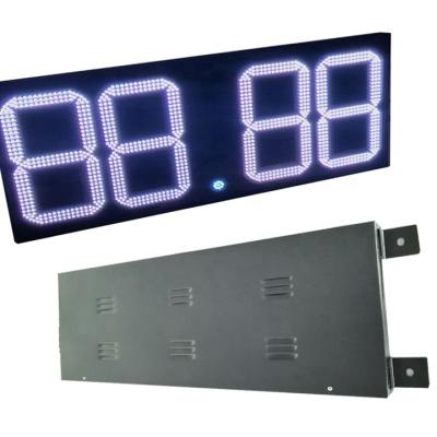 China Outdoor Waterproof Gas Station Gas Station Led Price Sign Display Digital Led Gas Station for sale