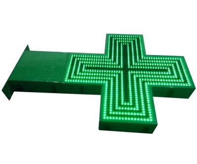 China All pharmacies waterproof outdoor led cross billboard/pharmacy cross sign display cross pharmacy supplier/LED display for sale