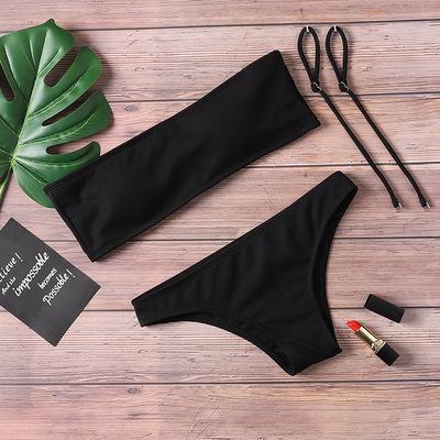 China New breathable two-piece set of European and American split bikini for sale