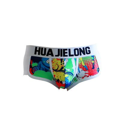 China Wholesale Custom High Quality Men's Underwear Mens Boxers Shorts Printed Cotton Brief Antibacterial For Male Underwear for sale