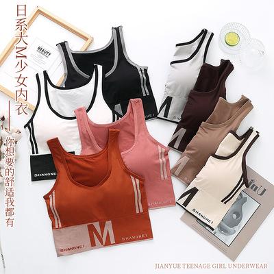 China New High Quality QUICK DRY Vest Sports Wrapped Chest Girl Vest Daisy No Steel Rims Sports Seamless Bra for sale