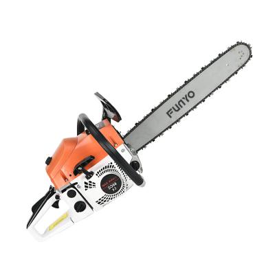 China 2-Stroke 2.4kw 52/58CC Garden Field Gasoline Powered Chainsaw Chainsaw Machine for sale