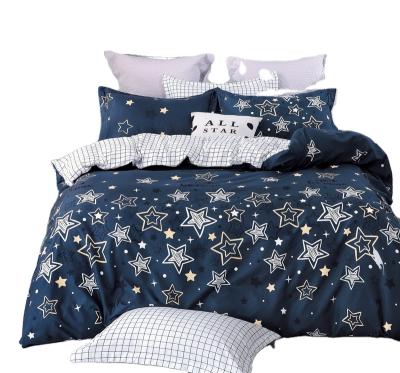 China Modern 100% Polyester Boy Star Print Bedding Set for sale