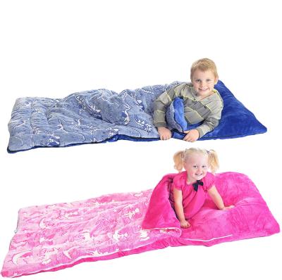 China Home Fairy Glowing Sleeping Bags Anti-Static Children Sleeping Bag Fluorescence Baby Sleeping Bags Boys And Girls for sale