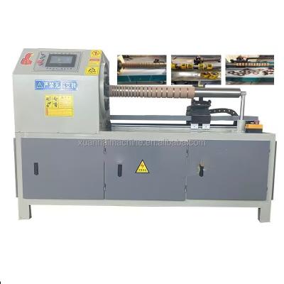 China High Precision PLC Controlled Paper Core Cutting Machine for Full Automatic Operation for sale