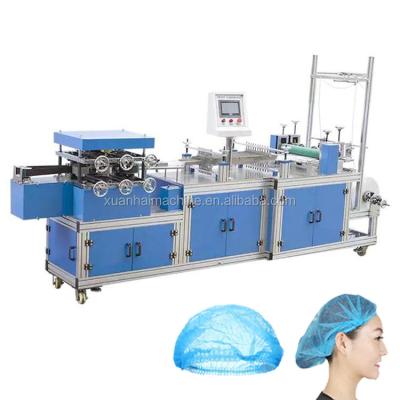 China High Speed Non-Woven Bouffant Clip Strip Cap Making Machine for Food Shop Spare Parts for sale