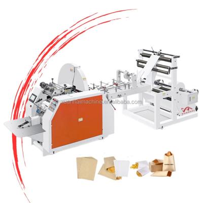 China new v bottom food paper bag making machine for small business for sale